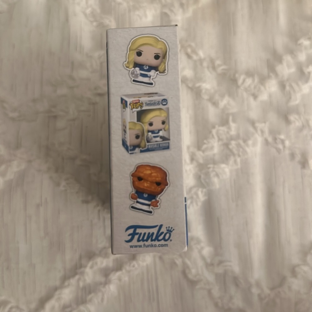 SD Comic-Con 2025.Funko Bitty Pop! Fantastic Four Mini Figures Set -Blue and Red - Picture 4 of 5